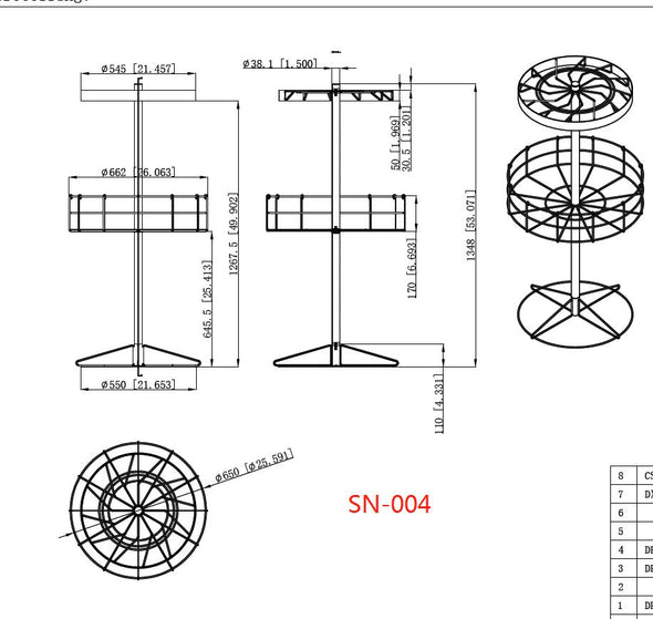 Discgolf kurv